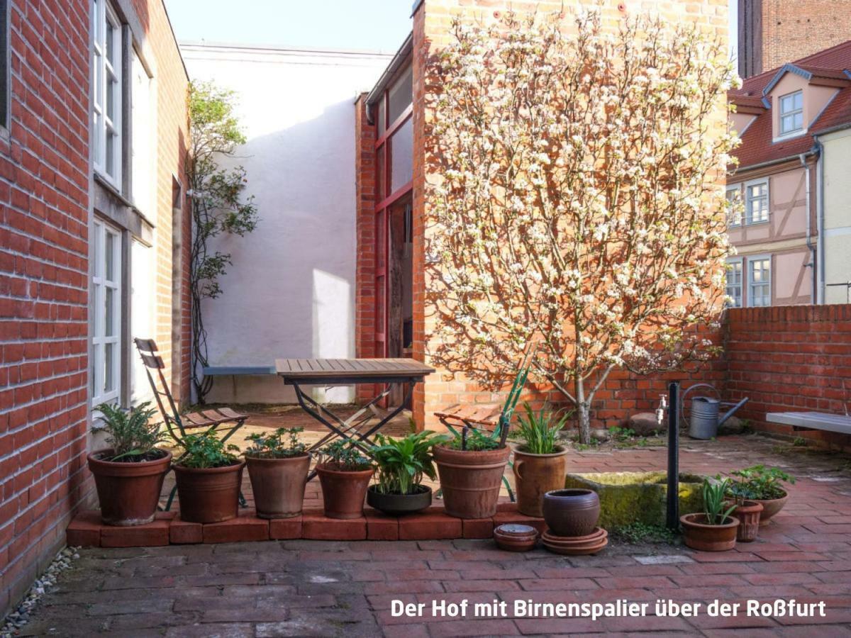 Ferienwohnung Haus zur Eselsbrücke Tangermünde Exterior foto