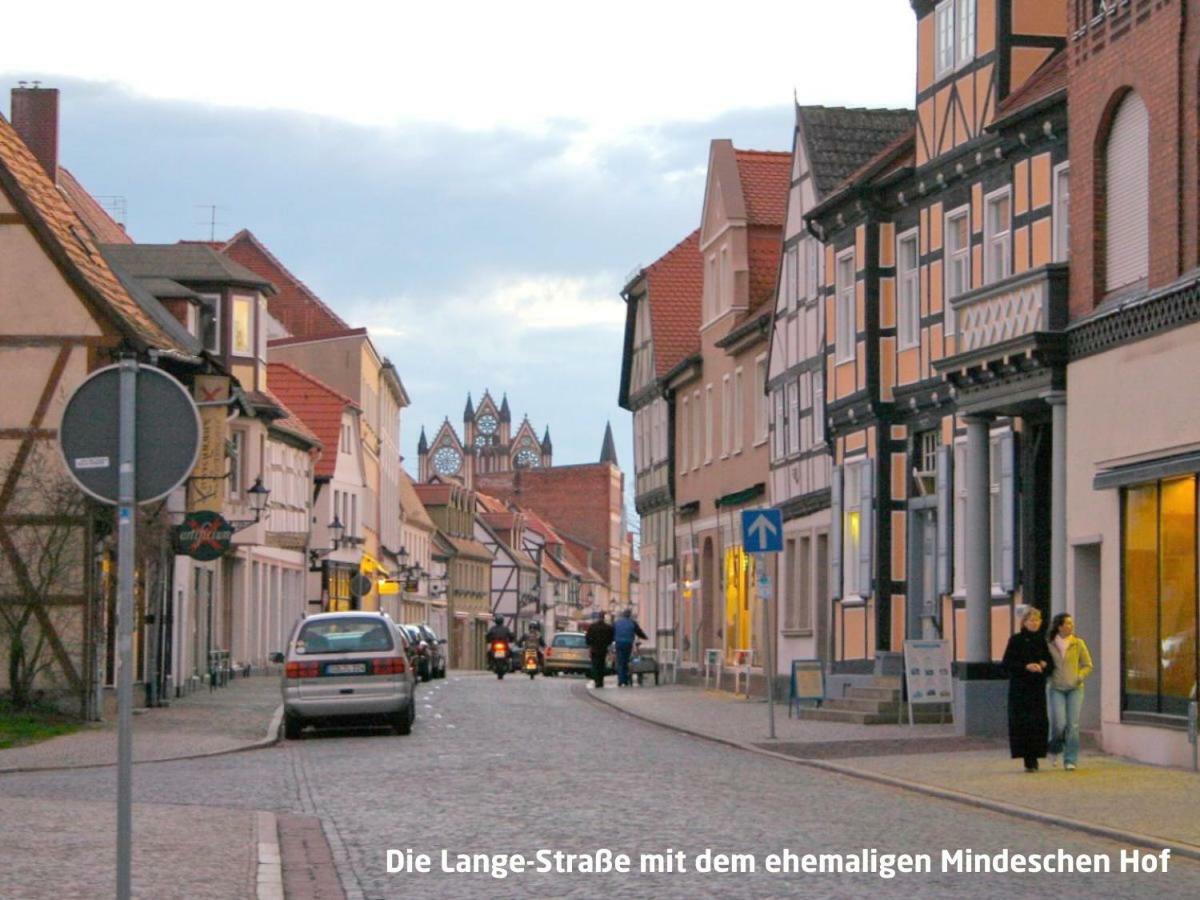 Ferienwohnung Haus zur Eselsbrücke Tangermünde Exterior foto